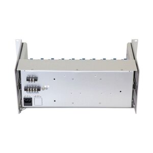AMG Systems AMG2034-1256-RP-AD "Baugruppenträger für AMG Hutschienengeräte, ausziehbar, 4HE, 19"", 1 x 12VDC, 1 x 56VDC"