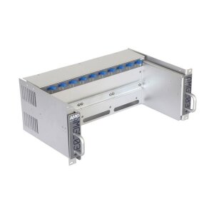 AMG Systems AMG2034-12-RP-DD "Baugruppenträger für AMG Hutschienengeräte, ausziehbar, 4HE, 19"", 2 x 12VDC"