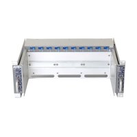 AMG Systems AMG2034-12-RP-DD "Baugruppenträger für AMG Hutschienengeräte, ausziehbar, 4HE, 19"", 2 x 12VDC"