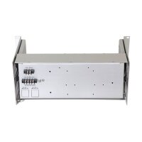 AMG Systems AMG2034-12-RP-DD "Baugruppenträger für AMG Hutschienengeräte, ausziehbar, 4HE, 19"", 2 x 12VDC"
