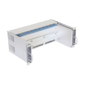 AMG Systems AMG2034-56-RP-DD "Baugruppenträger für AMG Hutschienengeräte, ausziehbar, 4HE, 19"", 10 x 56VDC"