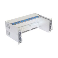 AMG Systems AMG2034-56-RP-DD "Baugruppenträger für AMG Hutschienengeräte, ausziehbar, 4HE, 19"", 10 x 56VDC"