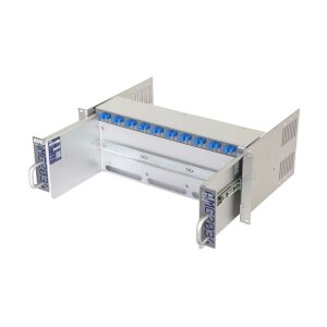 AMG Systems AMG2034-1256-DD "Baugruppenträger für AMG Hutschienengeräte, ausziehbar, 4HE, 19"", 1 x 12VDC, 1 x 56VDC"