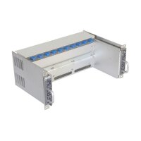 AMG Systems AMG2034-1256-DD "Baugruppenträger für AMG Hutschienengeräte, ausziehbar, 4HE, 19"", 1 x 12VDC, 1 x 56VDC"