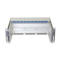 AMG Systems AMG2034-1256-DD "Baugruppenträger für AMG Hutschienengeräte, ausziehbar, 4HE, 19"", 1 x 12VDC, 1 x 56VDC"