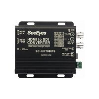 SeeEyes SC-HDT0801S Medienkonverter, HDMI nach HD-SDI, 1 IN, 3 OUT, Full HD 1,5/3G, 12VDC