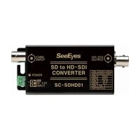 SeeEyes SC-SDHD01 Medienkonverter, Analog nach HD-SDI, bis 1080p60, 12VDC