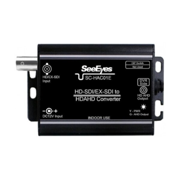 SeeEyes SC-HAC01E Medienkonverter, HD/EX-SDI nach AHD, EX-SDI 1.0/2.0, 1080p, 12VDC