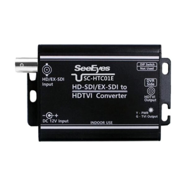 SeeEyes SC-HTC01E Medienkonverter, HD/EX-SDI nach TVI, EX-SDI 1.0/2.0, 1080p, 12VDC