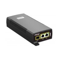 Hanwha Vision SPO-6011 HPoE Injector, 60W / 1.1A, 2 x RJ45 Ports, 1 x SFP Port 10/100/1000BASE-T RJ45