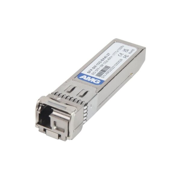 AMG Systems SFP-SM-10G-BX40-27 SFP+, 10Gb/s, Einzelfaser, LC Singlemode, 40km Reichweite Tx: 1270nm, Rx: 1330nm, DDM,