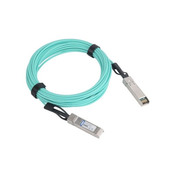 AMG Systems SFP-AOC-10G-10 SFP+ AOC Kabel, 1/10Gbps, 10m Länge, OM4, DDM, -40°C bis +85°C
