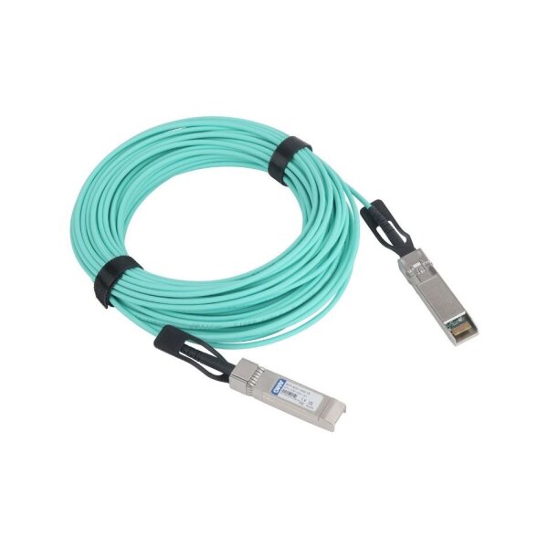 AMG Systems SFP-AOC-10G-15 SFP+ AOC Kabel, 1/10Gbps, 15m Länge, OM4, DDM, -40°C bis +85°C