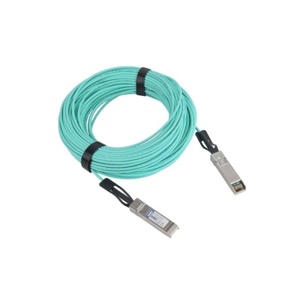 AMG Systems SFP-AOC-10G-30 SFP+ AOC Kabel, 1/10Gbps, 30m Länge, OM4, DDM, -40°C bis +85°C