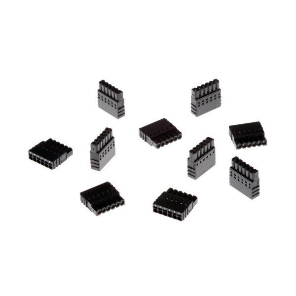 AXIS TU6009 CONN 6-PIN 2.5MM 10P Steckverbinder, 6-pin,10er-Pack, erweiterter E/A-Anschluss, für AXIS F91