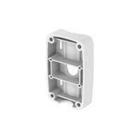 Hanwha Vision SBP-300PMW2 Masthalterung, Aluminium, weiß kompatibel mit TNO-7180RLP