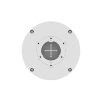 Hanwha Vision SBO-140BW Anschlussbox, Aluminium, weiß für QNO-C8083R, QNO-C9083R