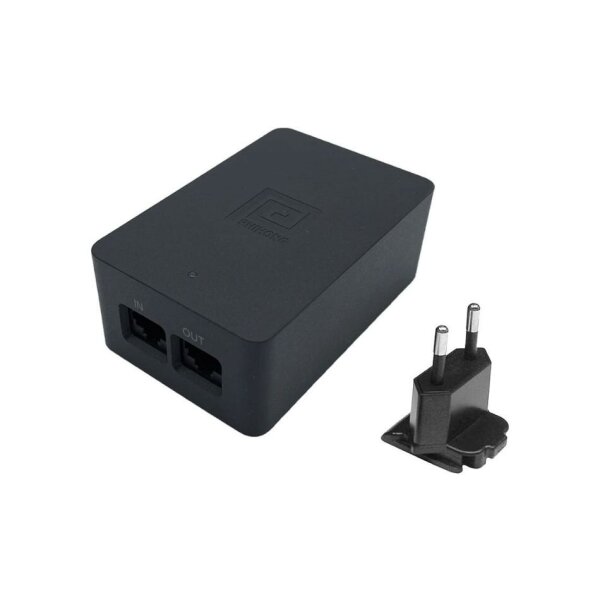 Phihong POE30R-1ATP-R PoE Midspan, 1 Port, IEEE802.3at, 2.5 Gigabit, 30W, 100-240VAC,