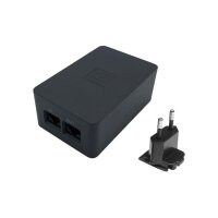 Phihong POE30R-1ATP-R PoE Midspan, 1 Port, IEEE802.3at, 2.5 Gigabit, 30W, 100-240VAC,