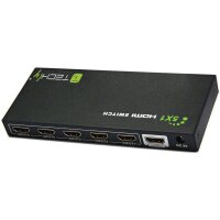 jetrics signal HDMI-1-5 Switch HDMI Switch 4K, UHD, 3D 5 Wege, bis zu 5 x HDMI auf einen Monitor