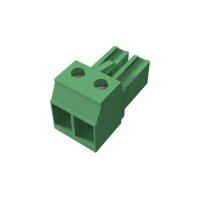 AXIS TU6012 CONN 2-PIN 7.62 ST Connector 2-Pin 7.62 ST, Für Axis Ex-Kameras, 5er-Pack