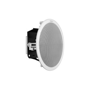 Hanwha Vision SPA-C100W IP Deckeneinbaulautsprecher, unterstützt PoE und PoE+, Farbe Weiß