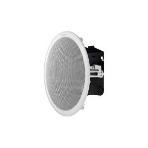 Hanwha Vision SPA-C100W IP Deckeneinbaulautsprecher, unterstützt PoE und PoE+, Farbe Weiß