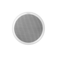 Hanwha Vision SPA-C100W IP Deckeneinbaulautsprecher, unterstützt PoE und PoE+, Farbe Weiß
