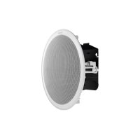 Hanwha Vision SPA-C100W IP Deckeneinbaulautsprecher, unterstützt PoE und PoE+, Farbe Weiß