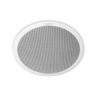 Hanwha Vision SPA-C100W IP Deckeneinbaulautsprecher, unterstützt PoE und PoE+, Farbe Weiß