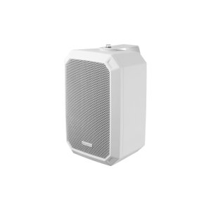 Hanwha Vision SPA-W100W IP Wandlautsprecher, unterstützt PoE und PoE+, Farbe Weiß