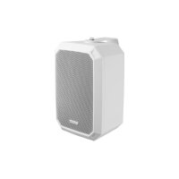 Hanwha Vision SPA-W100W IP Wandlautsprecher, unterstützt PoE und PoE+, Farbe Weiß