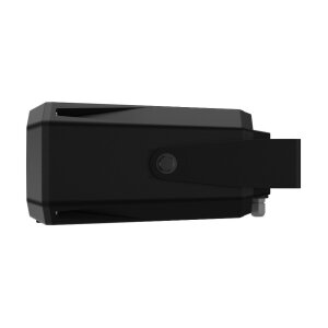 Hanwha Vision SPA-H100B IP Hornlautsprecher, unterstützt PoE und PoE+, Farbe Schwarz, IP66