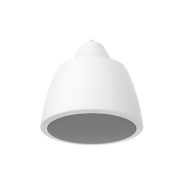 Hanwha Vision SPA-P100W IP Hängelautsprecher, unterstützt PoE und PoE+, Farbe Weiß