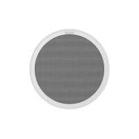 Hanwha Vision SPA-P100W IP Hängelautsprecher, unterstützt PoE und PoE+, Farbe Weiß