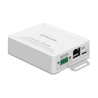Hanwha Vision SPA-D1000 IP Audio Modul inkl. Verstärker, Frequenzgang 20Hz ~ 20kHz, unterstützt PoE und PoE+