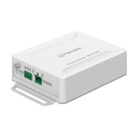 Hanwha Vision SPA-D1000 IP Audio Modul inkl. Verstärker, Frequenzgang 20Hz ~ 20kHz, unterstützt PoE und PoE+