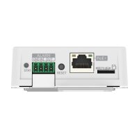 Hanwha Vision SPA-D1000 IP Audio Modul inkl. Verstärker, Frequenzgang 20Hz ~ 20kHz, unterstützt PoE und PoE+