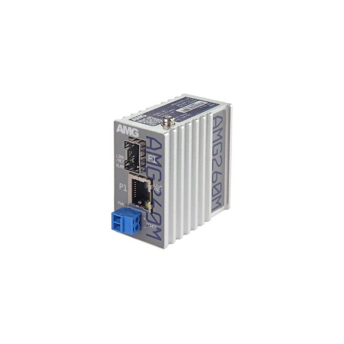 AMG Systems AMG260M-1F-1S Industrieller Mini Medienkonverter