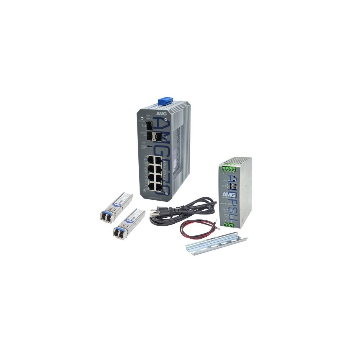 AMG Systems AMG570-8GAT-3S-P240-KS1 Industrieller 11 Port Ma