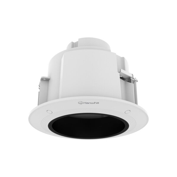 Hanwha Vision SHP-1563FPW Deckeneinbaugehäuse für PTZ Kameras Abmessungen : Ø268x209mm Gewicht 1.9kg, weiß