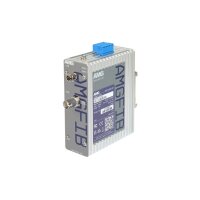AMG Systems AMGFIB-1VR-M1B Industrieller 1-Kanal CVI/TVI/AHD/CVBS Video Empfänger Multimode 1 km, 1 Faser, 1550nm ST Connector, 12-36 VDC / 24 VAC Eingangsspannung