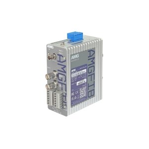 AMG Systems AMGFIB-2VT-1SD-3CC-S1A Industrieller 2-Kanal CVI/TVI/AHD/CVBS Video Transmitter, 1x Duplex RS422/485 Serial Data, 2x Kontakt in Videorichtung, 1x in Return