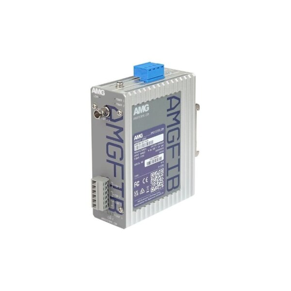 AMG Systems AMGFIB-3CC-M1A 2x Kontakt in Videorichtung A zu B, 1x Kontaktschluss B zu A, Multimode 1Km, 1 Fiber, 1310nm, ST Verbindung, A-Seite