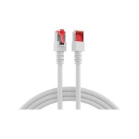 jetrics network 6A-2w RJ45 Flachpatchkabel Cat.6A U/FTP PVC, 2,0m, weiß