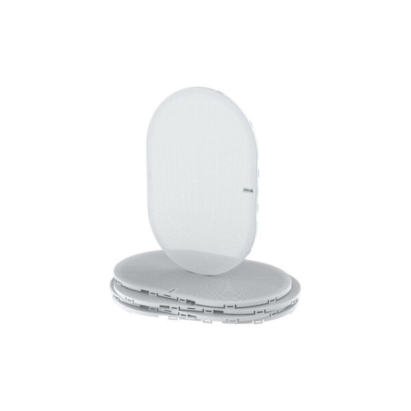 AXIS TC1705 MESH COVER WHITE 5 PCS Vorderes Lautsprechergitter, für AXIS C1110-E, weiß, 5er-Pack, Ersatzteil