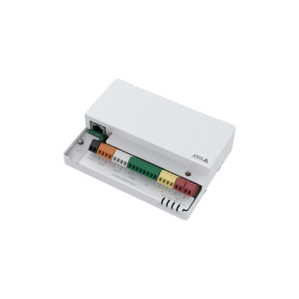 AXIS A9210 NETWORK I/O RELAY MODULE Netzwerk, I/O-Relais Modul, 10x Ein-/Ausgänge, 1x C-Relais, 12VDC, PoE