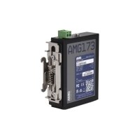 AMG Systems AMG173-1G-1V Industrieller VDSL2 Ethernet Extender, 1 x 10/100/1000BT & 1 x VDSL2 RJ45-Port für UTP, Coax oder Telefon