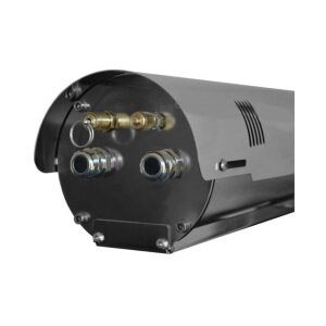 Global Proof KIT CSX828P/280+TC+ST+RS -12 Wetterschutzgehäuse aus Edelstahl, inklusive Sonnendach, 12VAC Heizung, IP67, unter Druck mit Stickstoff, Halterung inklusive