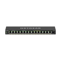 Netgear GS316EP-100PES 16-Port managed Switch, 15x PoE+, 1x SFP, 180W